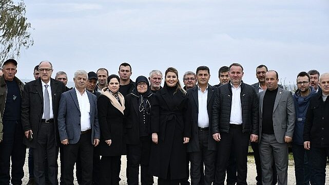 Belediye Başkanı Nergiz Karaağaçlı Öztürk Kooperatif Başkanları ve Temsilcileriyle Bir Araya Geldi