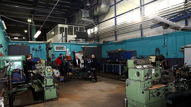 Büyükşehir’in bu atölyesi saat gibi işliyor