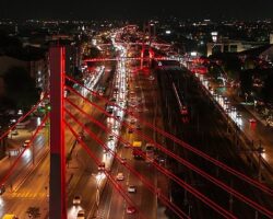 Büyükşehir’in projeleri ışıltılı bir manzara sunuyor