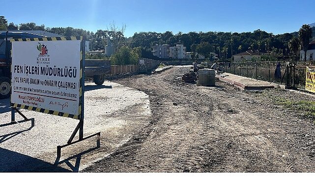 Çamyuva’da altyapı çalışmaları