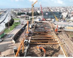 Derince’de iki TBM kuruluma hazırlanıyor