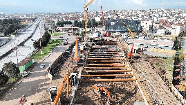 Derince’de iki TBM kuruluma hazırlanıyor