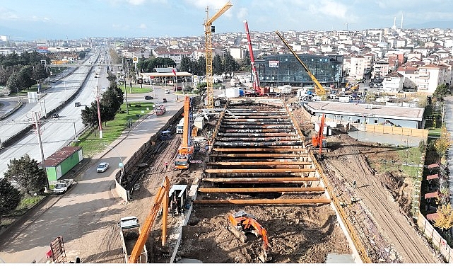 Derince’de iki TBM kuruluma hazırlanıyor