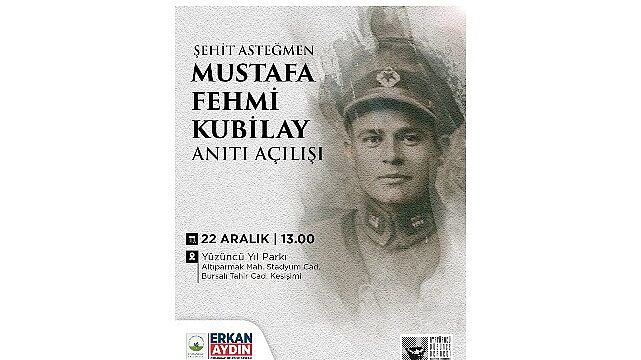 Devrim Şehidi Kubilay Osmangazi’de Anılacak