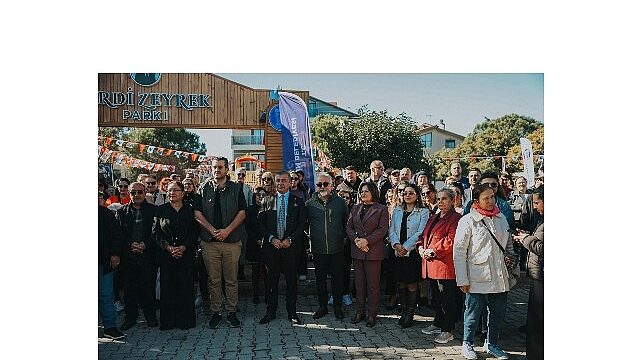 Didim’de Anısı Yaşatılan Bir İsim: Ferdi Zeyrek Parkı Açıldı