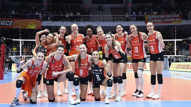 Eczacıbaşı Dynavit, Göztepe’ye set vermedi