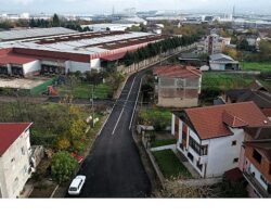 Gölcük’te 150 sokak ve caddede üstyapı seferberliği