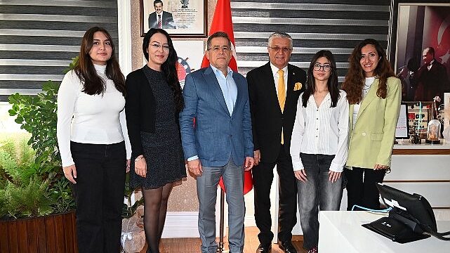 Göynük Fen Lisesi’nden Başkan Topaloğlu’na ziyaret