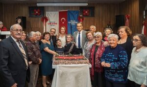 Huzurevinde yeni yıl coşkusu
