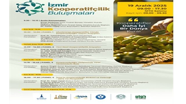 İzmir Kooperatifçilik Buluşmaları 19 Aralık’ta