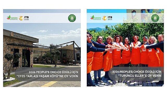 İzmir’in üç güçlü sürdürülebilir turizm hikâyesi “Halkın Seçimi” finalinde