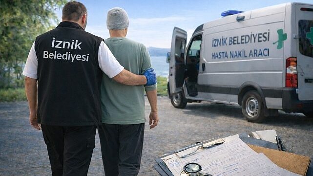 İznik Belediyesi 2025 Yılında 5 Bin Hasta Nakil Hizmeti Gerçekleştirdi