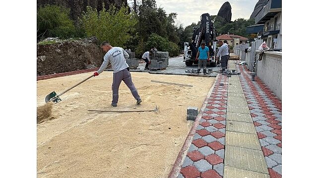 Kuzdere’de altyapı çalışması