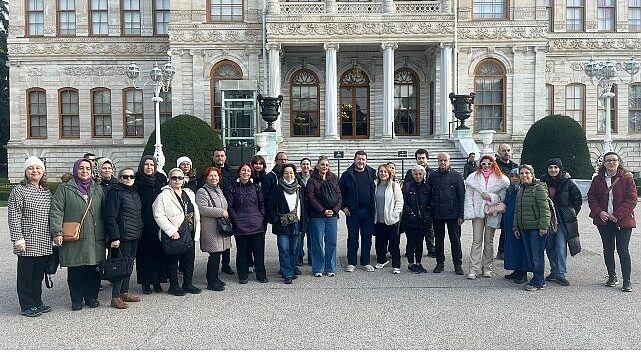 Maltepeliler, Dolmabahçe Sarayı’nı ziyaret etti