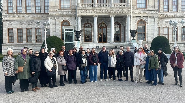 Maltepeliler, Dolmabahçe Sarayı’nı ziyaret etti