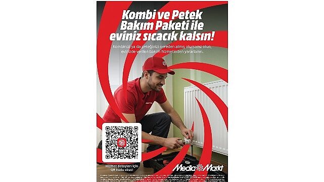 MediaMarkt Kombi ve Petek Bakım Paketi ile   kışa hazırlık zamanı!