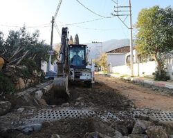 Menderes’te Asfalt Çalışması