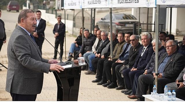 Milas Belediyesi Taziye Evi’nin Temeli Atıldı