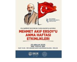 Milli Şair Vefatının 89. Yılında Gölcük’te Anılacak