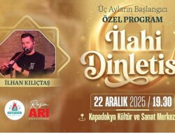 Nevşehir Belediyesi’nden Üç Aylar İçin Özel Program