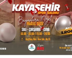 Nevşehir’de Bayanlara Özel Pilates ve Step Aerobik Kurs Kayıtları Başladı