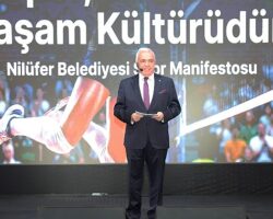 Nilüfer Belediyesi “Spor Manifestosu”nu açıkladı