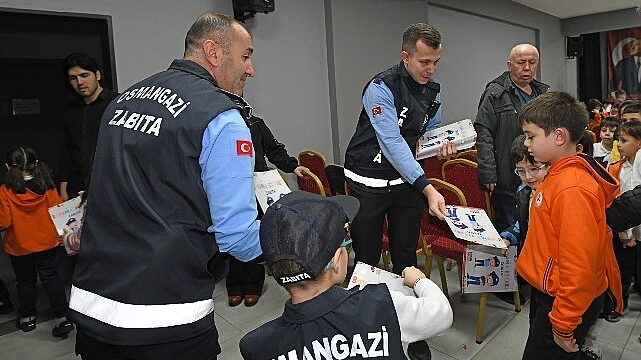 Osmangazi’de Minikler Zabıtanın Görevlerini Öğrendi