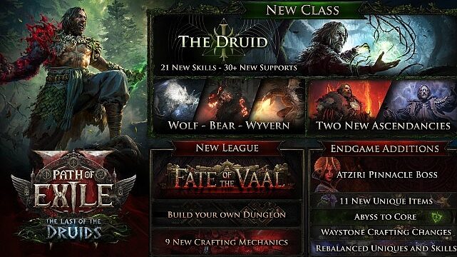 Path of Exile 2: The Last of the Druids ile   12 Aralık’ta içindeki vahşi ruhu serbest bırak!