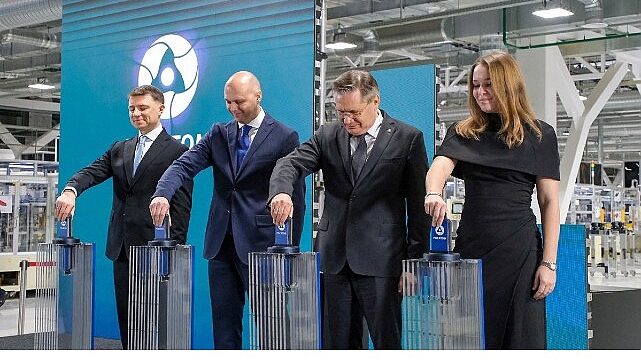 Rosatom, Rusya’nın İlk Lityum-İyon Enerji Depolama Giga Fabrikasını Faaliyete Geçirdi