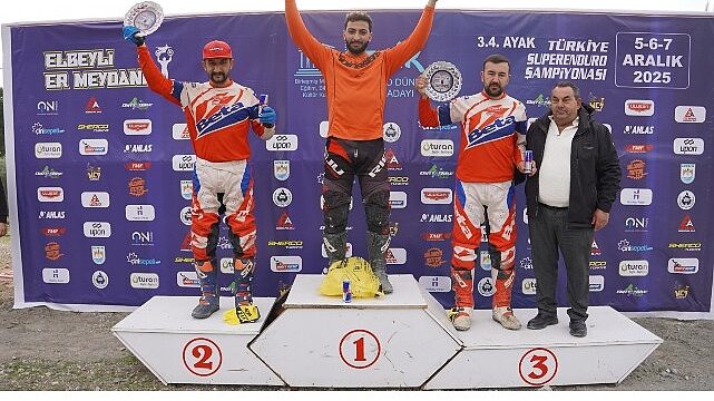 Süper Enduro Sezonu İznik’te Tamamlandı