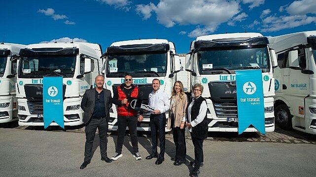 Tur Transit Lojistik, 45. yılını yeni MAN araç yatırımıyla taçlandırdı