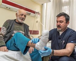 Ampütasyondan son anda kurtuldu