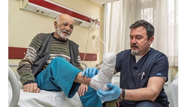 Ampütasyondan son anda kurtuldu