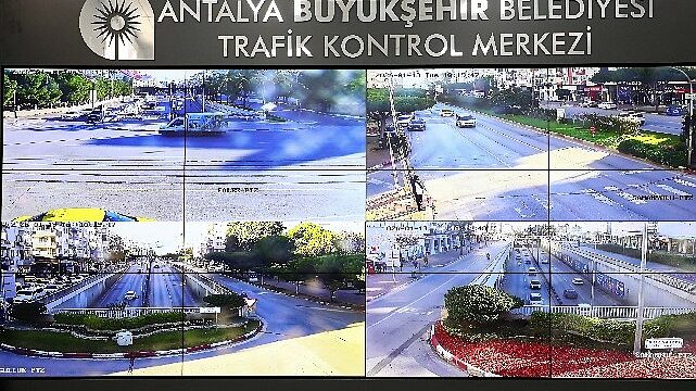 Antalya trafiği 7/24 takip altında