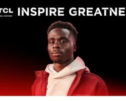 Arsenal’in yıldız futbolcusu Bukayo Saka, TCL’in yeni marka elçisi oldu