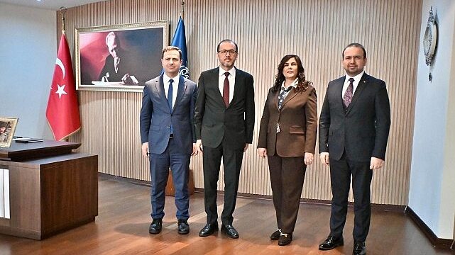 Başkan Çerçioğlu’na Prof. Dr. Nurullah Okumuş’tan Nezaket Ziyareti