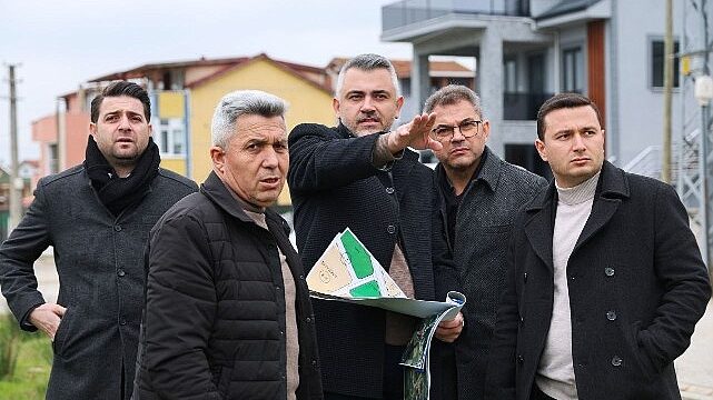 Başkan Ölmez Projeleri Sahada Denetledi