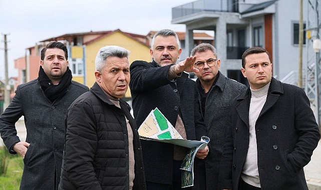 Başkan Ölmez Projeleri Sahada Denetledi
