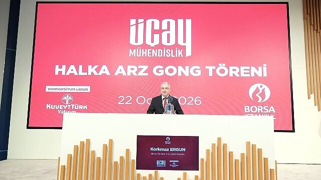 Borsa İstanbul’da gong Üçay Mühendislik için çaldı