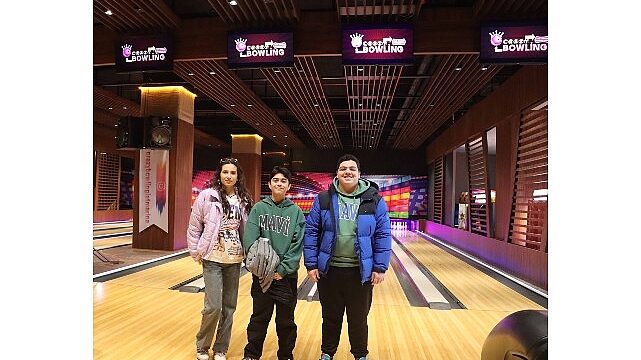 Bowling Turnuvasında Yarıyıl Tatilinin Tadını Çıkardılar