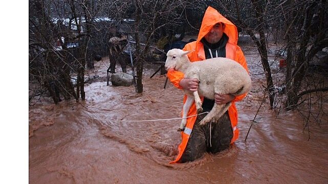 Büyükşehir ekipleri yağmur ve fırtınaya karşı seferber oldu