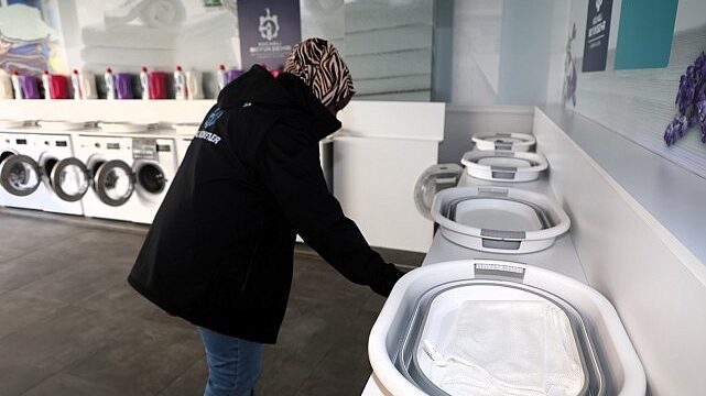 Büyükşehir’den mis gibi hizmet; yıka, kurut, ütüle