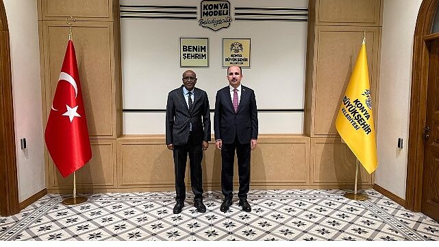 Cibuti Cumhuriyeti Ankara Büyükelçisi Abdillahi, Başkan Altay’ı Ziyaret Etti