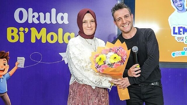 Çocuklar ‘Lemi Abi’nin renkli dünyasına konuk oldu