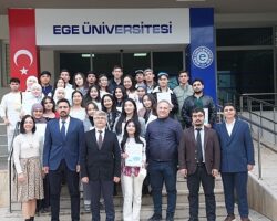 EÜ’de Orhun Değişim Programı kapsamında eğitim gören öğrencilere yönelik veda toplantısı düzenlendi