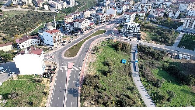 Gebze’de trafik dönel kavşaklarla rahatlıyor