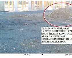 Hafriyatla çevreyi kirleten firmaya 3 milyon TL ceza