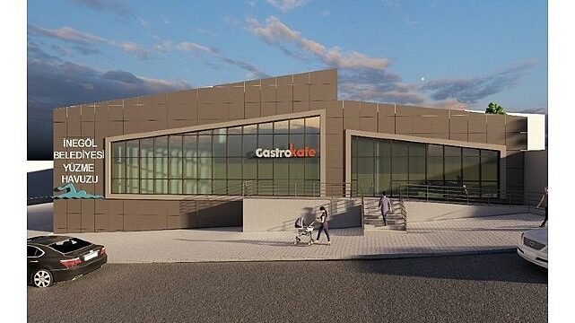 İnegöl Belediyesi Yeni Havuz İçin Çalışmalara Başladı