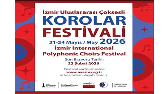 İzmir Uluslararası Çoksesli Korolar Festivali’nde geri sayım