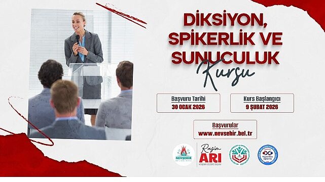 KAPEM’de Eğitim Seferberliği Diksiyon, Spikerlik ve Sunuculuk Kursuyla Sürüyor